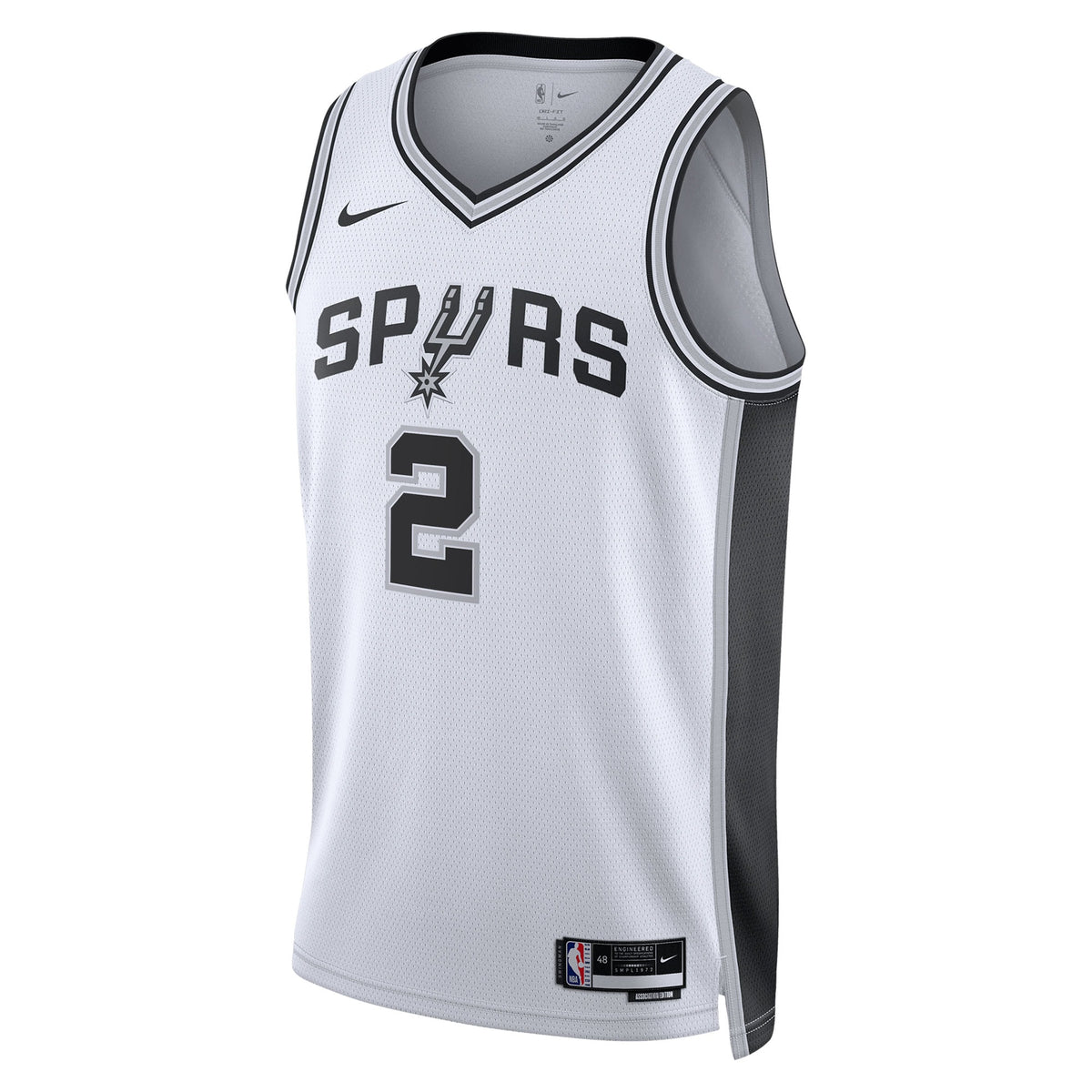 Dylan Harper San Antonio Spurs 2025 Swingman Association Jersey - White - Youth