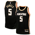 Dyson Daniels Atlanta Hawks 2025/26 City Edition Swingman Jersey - Black - Youth