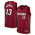 Bam Adebayo Miami Heat Statement Edition Swingman Jersey - Red - Youth