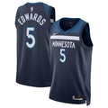 Anthony Edwards Minnesota Timberwolves Icon Edition Swingman Jersey - Navy - Unisex