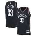 Nic Claxton Brooklyn Nets 2025/26 City Edition Swingman Jersey - Black - Youth