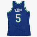 Jason Kidd Dallas Mavericks 1997 Hardwood Classics Swingman Road Jersey - Royal - Mens