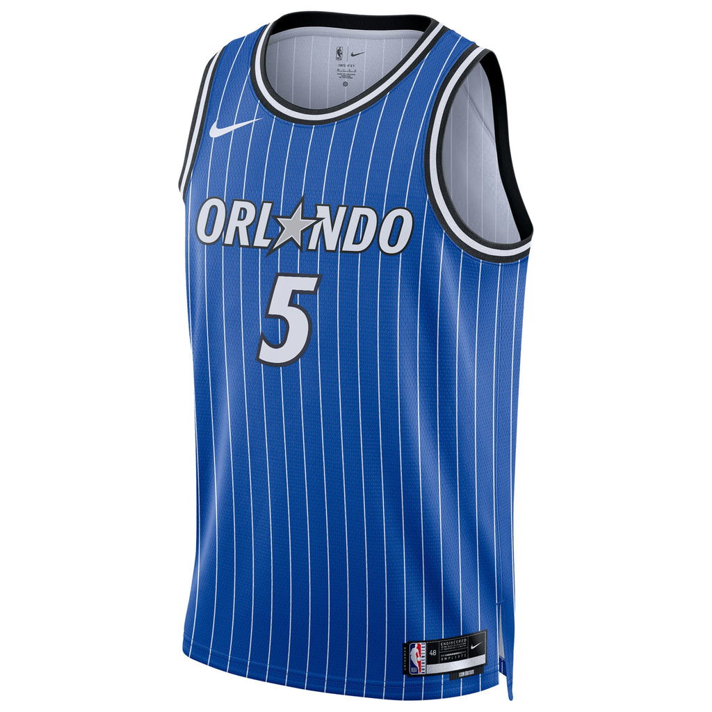 Paolo Banchero Orlando Magic Icon Edition Replica Swingman Jersey - Blue - Unisex