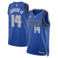 Morez Johnson Jr. Dallas Mavericks Swingman Icon Jersey - Blue - Unisex