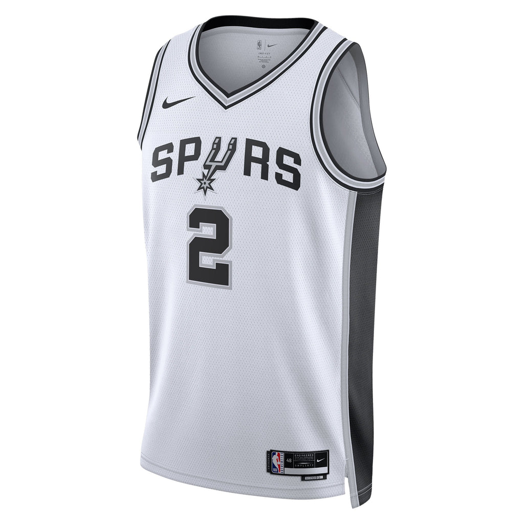 Dylan Harper San Antonio Spurs 2025 Association Edition Swingman Jersey - White - Unisex