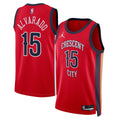 Jose Alvarado New Orleans Pelicans Statement Edition Swingman Jersey - Red - Unisex