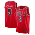Nikola Vučević Chicago Bulls Icon Edition Swingman Jersey - Red - Unisex