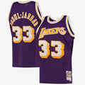 Kareem Abdul-Jabbar Los Angeles Lakers Swingman Alternate Jersey - Purple - Mens