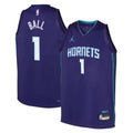 LaMelo Ball Charlotte Hornets Statement Edition Swingman Jersey - Purple - Youth