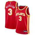 CJ McCollum Atlanta Hawks Icon Edition Swingman Jersey - Red - Youth