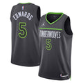 Anthony Edwards Minnesota Timberwolves Statement Edition Swingman Jersey - Gray - Unisex